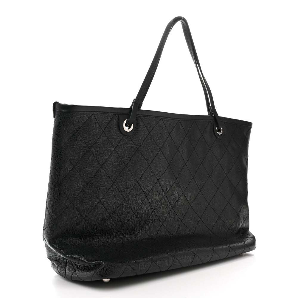 Chanel Grained Calfskin Large Shopping #259310C19B - Picture 3 of 13